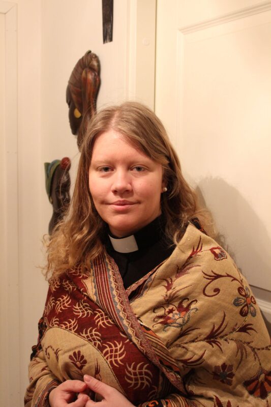 Kuvassa Johanna Björkholm-Kallio