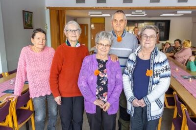 Yhteiskuva Joutsan seurakuntakodilta.