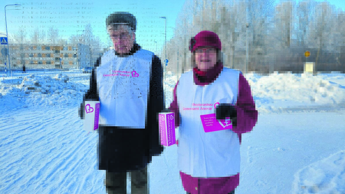 ”Ilo palvella ja olla mukana”